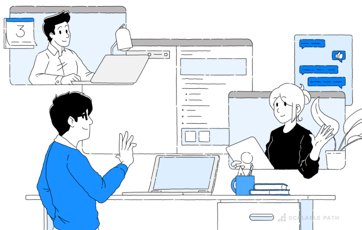 Team onboarding new remote developer